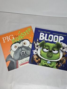 Scholastic Kids Book Bloop & Pig The Monster Halloween Theme